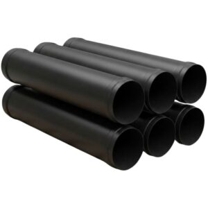BOFILL SWJ VT Lot de 6 longueurs 0,5 mètre étanches TVNM310 acier émaillé noir