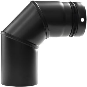 BOFILL SWJ VT PLUS Coude 90° étanche CVNM31590 acier émaillé noir
