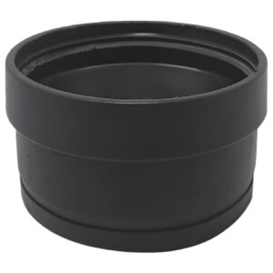 BOFILL SW VT Tampon pour té simple paroi TAPVNM émaillé noir mat