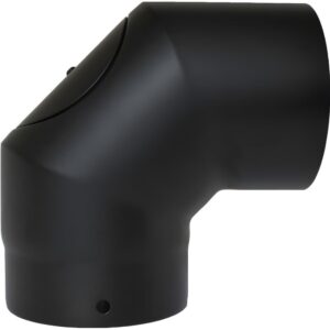 BOFILL DECO 2 MM Coude d’inspection 90° CPNPLI90 avec trappe de visite acier 2 mm – Ø120 à Ø200