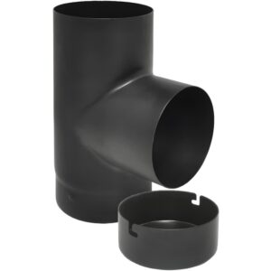 BOFILL DECO 2 MM Té 90° femelle + tampon TTPNPL90 acier 2 mm – Ø120 à Ø200
