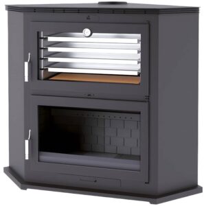 FM Four à bois d’angle HL-200RF – 11kW – Foyer fonte