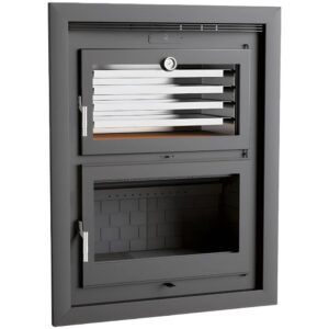 FM Four à bois encastrable HLI-200F – 11kW – Foyer fonte