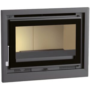 FM Insert à bois IT-180 / IT-180 F / IT-180 K / IT-180 FK – 12,8kW – 80cm – 2 Turbines - vue 3