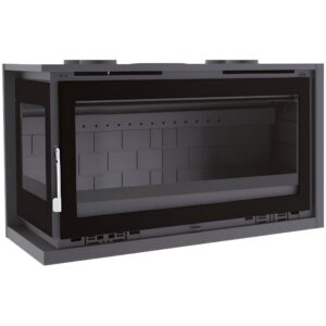 FM Insert à bois double face en angle IT-122 IK / IT-122 IFK – 13,3kW – 90cm – 4 Turbines