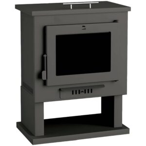 FM Poêle à bois CH-1 11kW avec chauffe-plat