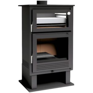 FM Poêle à bois CH-8 9,5kW avec four inox
