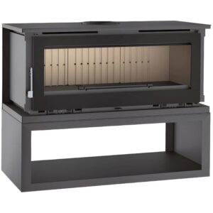 FM Poêle à bois panoramique M-100LK – 13,3kW – 100cm