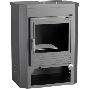 FM Poêle à bois M-102 – 11kW – Chauffe-assiettes