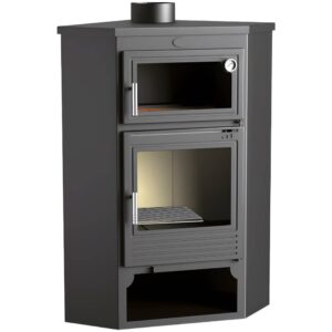 FM Poêle à bois d’angle avec four M-105H – 11kW
