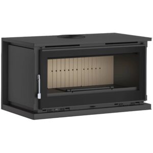 FM Poêle à bois suspendu M-180 K / M-180 FK – 12,8kW – 80cm – 2 Turbines - vue 2