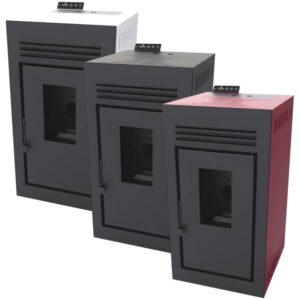 FM Poêle à granulés BP-CH1 6,5kW – Noir ou rouge – ECODESIGN