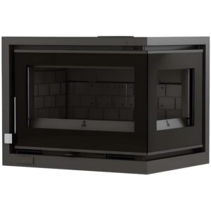 FM Insert à bois double face en angle IT-172 DK / IT-172 DFK – 12,6kW – 70cm – 2 Turbines